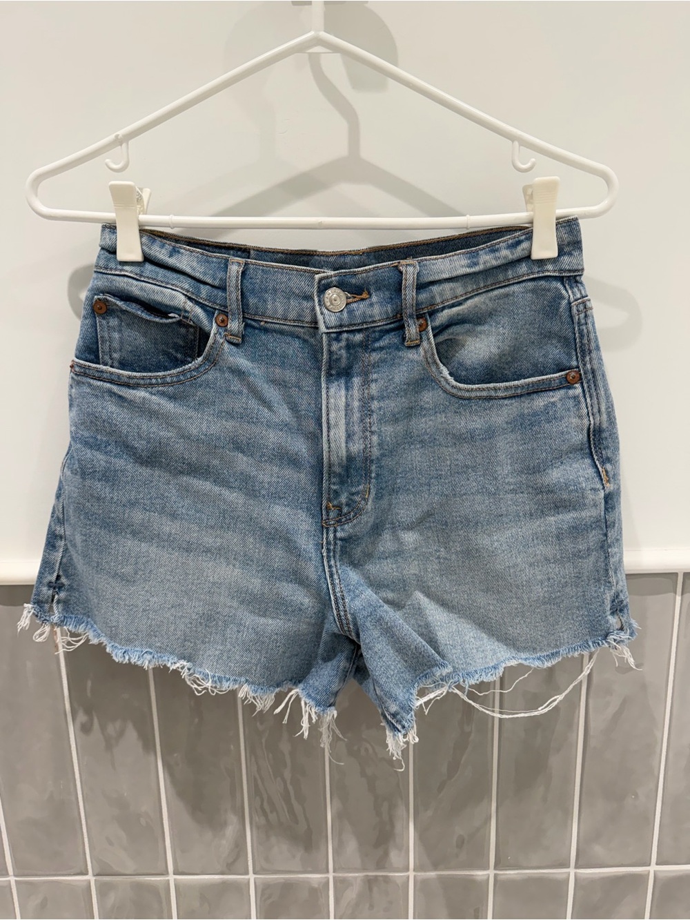 Women’s Light Blue Denim Shorts